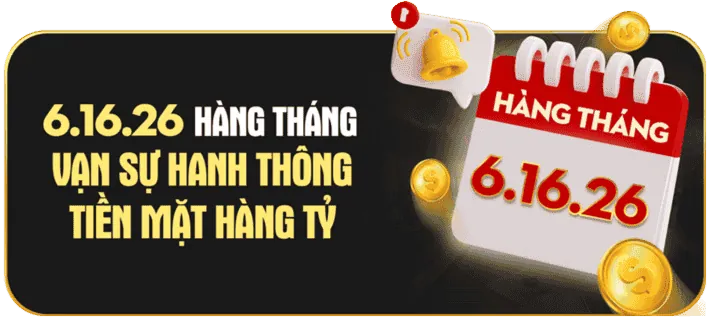 Hoàn trả hàng ngày nổ hũ